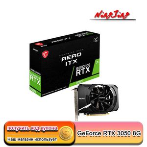 MSI GEFORCE RTX 3050 AERO ITX 8G Ondersteuning AMD Intel Desktop CPU LHR NIEUW