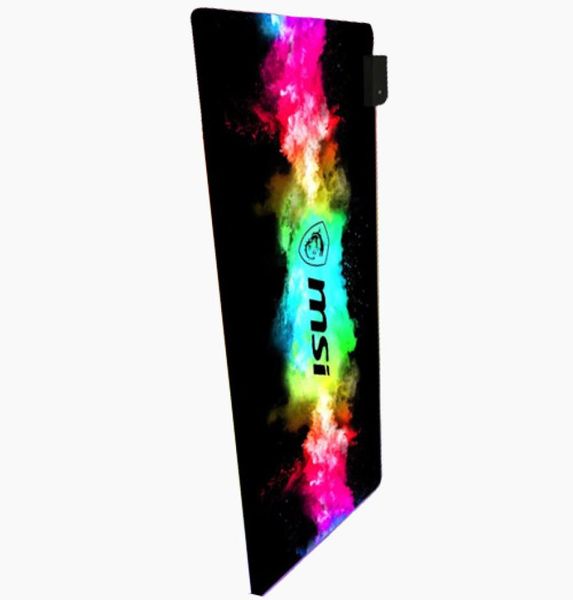 MSI tapis de souris RGB tapis de souris clavier tapis de jeu tapis rétro-éclairé ordinateur Pc Table de jeu Gamer Mausepad tapis de bureau tapis de souris cadeau 3133479