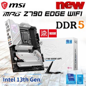 MSI MPG Z790 Edge WiFi DDR5 Moederbordondersteuning LGA 1700 Intel Core 13e en 12e Gen CPU Wi-Fi 6E PCIe 5.0 ATX Gaming Placa Me Me