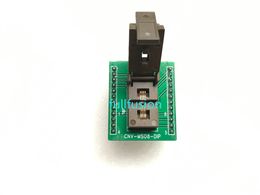 MSOP8 para sumergir el adaptador de programación 0.65 mm Tamaño del paquete de tono 3.0 mm