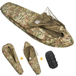 MT Army Force Defense 4 Tropen Patrol Sacs de couchage Système de couchage modulaire militaire 2.0 Multicam/UCP/Woodland Camouflage 231225