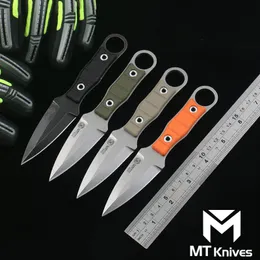 Mt producido Kizlyar Mini cuchillo Campos para acampar cuchillo recto cuchillos tácticos al aire libre cuchillo de supervivencia herramientas edc