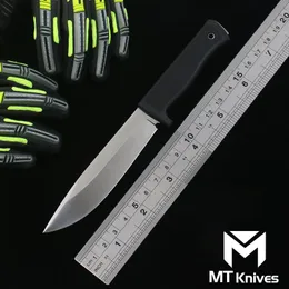 Production MT F-A survival Straight Knife VG10 Blade Rubber Handle