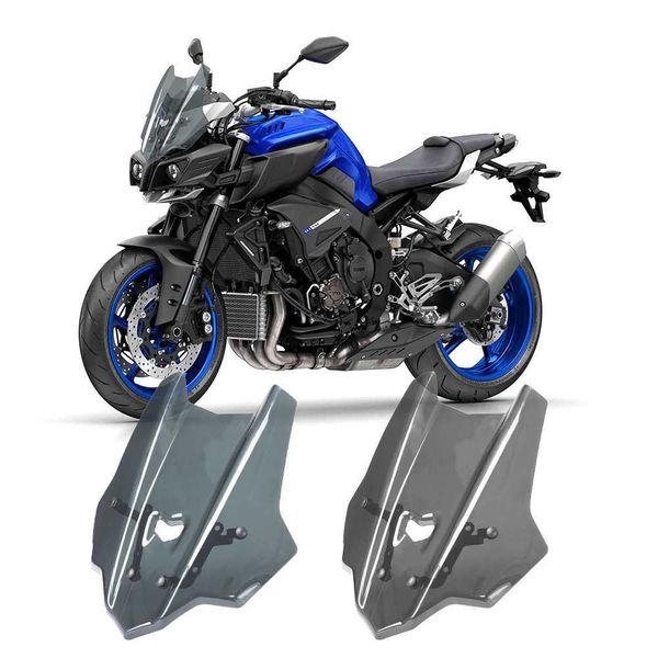 MT10 Pare-Brise Moto Pare-Brise Déflecteur De Vent Pour Yamaha MT 10 MT-10 FZ10 FZ-10 2016 2017 2018 2019 2020 2021 Accessoires 0203