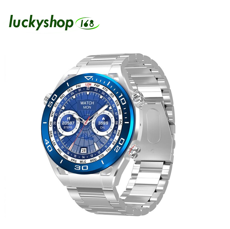 MT15s Smart Watch Ultimate Men NFC Bluetooth Call Voice Assistant Compass Bransoletka tętno Sport Sport Smartwatch