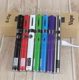 MT3 Evod Vape Pen eGo Starter Kit Gift Box Packs avec 650 900 mah UGO V ii Micro USB Pass Through Vaporizer Battery3749846