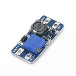 MT3608 DC-DC Módulo de impulso ajustable 2A Módulo de paso de la placa de impulso con micro USB 2V-24V a 5V 9V 12V 28V