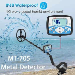 MT705 Metal Detector Pinpointer 270mm 18.75KHZ Bobina di ricerca impermeabile Rilevatori d'oro Treasure Hunter Tracker Metal Finder 240105