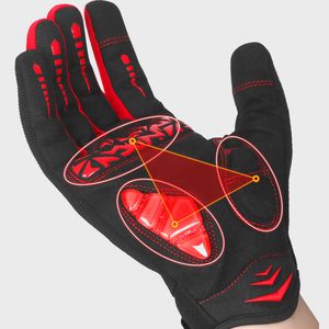 Gants de cyclisme pour VTT Glants de vélo de montagne du début d'hiver