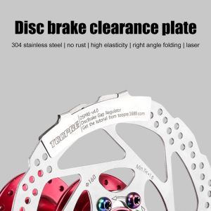 MTB Disc Brake Tampons d'alignement Kit de réparation de vélo portable outil d'ajustement étanche à vélo