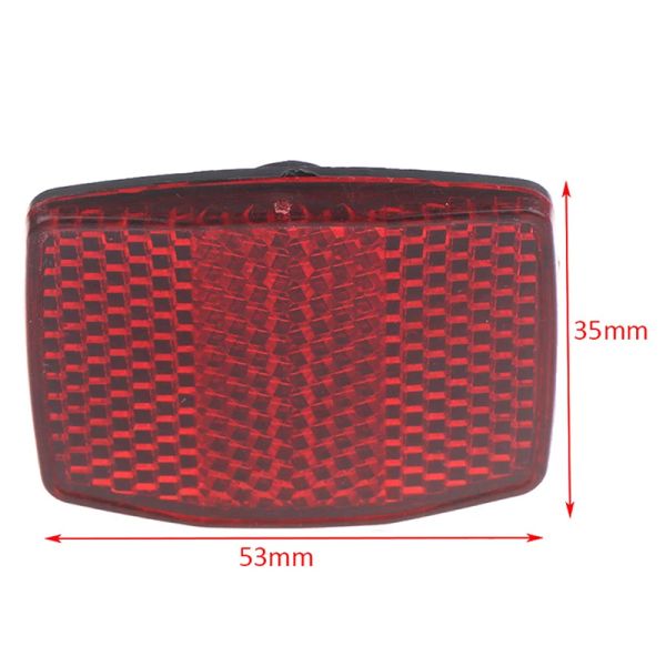 MTB Road Bike Reflectores automáticos de ciclismo ADVERTENCIA LIGHT Accesorios para bicicletas Venta caliente Bicicleta Flectación trasera delantero Reflectante