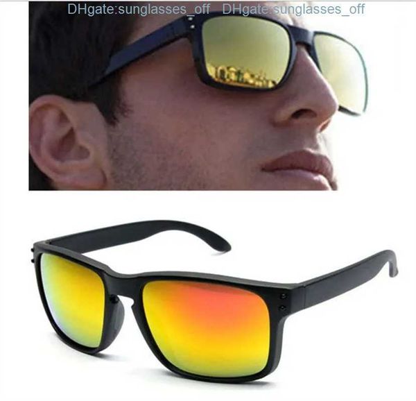 VTT Sports Outdoor Cycling Sungass Sunshes Homme à l'épreuve du vent et femmes UV400 Polarisation en chêne Verres électriques Bike Riding Eye Protection avec Box D332