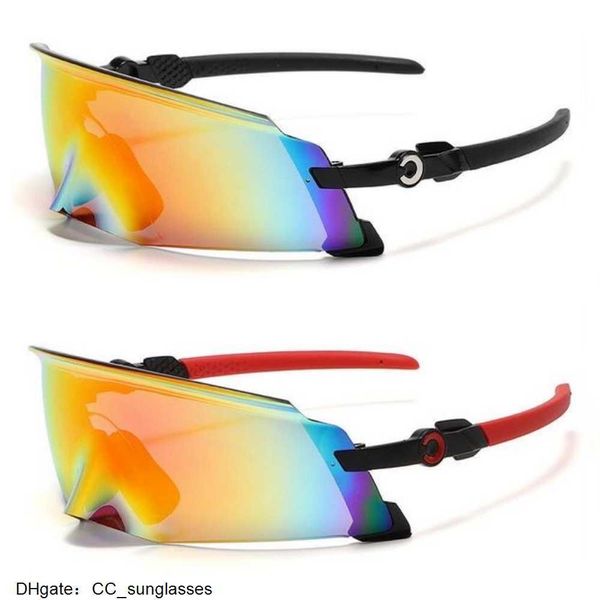 VTT Sports Outdoor Lunettes de chêne Lunettes de soleil de cyclisme Coupe-vent UV400 Protection des yeux polarisante pour hommes et femmes avec boîte PI96