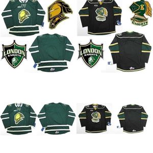 MThr vintage raro Hombres Mujeres Niños Personalizar OHL London Knights Jersey Hockey Jerseys baratos Goalit Cut Custom Cualquier nombre Cualquier NO. Jerseys de la mejor calidad