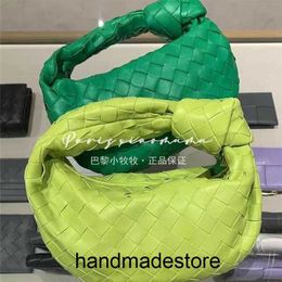 Mu venetaabottegaa Bao Top Bag Die Mini Jodie onderarmband geweven handtas voor dames met één schouder