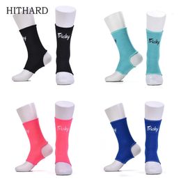 Muay Thai Anklet Fight Kickboxing Boxing Foot Ankle Support Socks Sports Braces Men Women Kids Leg Protector MMA Accessories 240509