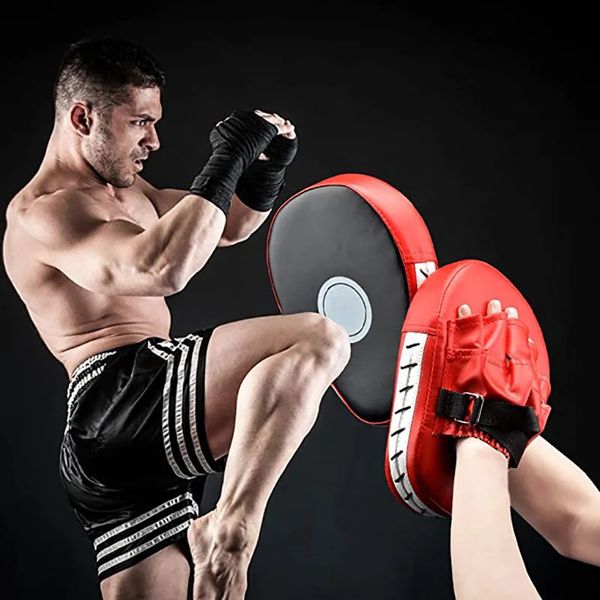 Muay Thai Boxing Training Sacs Gym Boxing Punching Sac Boxer Gants Paw Kickboxing Fitness Equipment Paws Sports Accessoires 240428