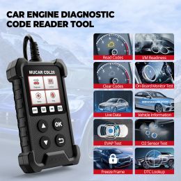 Mucar CDL20 OBD2 Scanner Car Scan Tools Automotivo auto Code Reader Auto Scanner Check Engine PK ELM327 Lifetime gratis