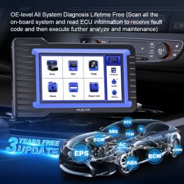 Mucar vo7 Alle systeemauto diagnostische gereedschap OBD2-scanner 28 Resets Car Diagnostic Scanner ECU Coding bidirectioneel scangereedschap