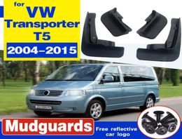 Fracture de boue pour VW Transporter T5 Caravelle Multivan 2004 ~ 2015 Fender Guard Guard Gud Gud Gudgold Splash Flap GudGuard Accessoires1225022