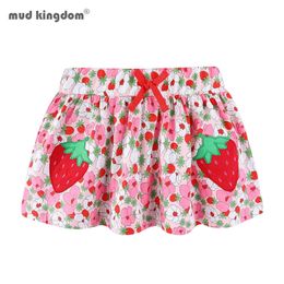 Mudkingdom Mode Tutu Jupe Bébé Fille Floral Princesse Pettiskirt Fête Enfants Filles Vêtements 210615