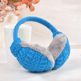 Orejeras Orejeras Venta superior Cubierta de oreja de invierno Mujeres Orejeras de punto cálidas Calentadores Mujeres Niñas Calentador de orejas de felpa Accesorios para diadema para