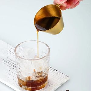 Mokken 100 ml espresso extractie beker 304 roestvrij staal met schaaldikte prachtige ounce koffie thuis keukencafé accessoires