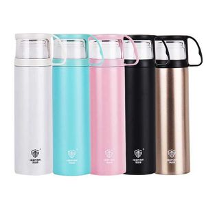 Tasses 17oz sublimation bouteille d'eau vierge double mur en acier inoxydable aspirateur thermos thermos gobelet tasse tasse tasse de café 240410