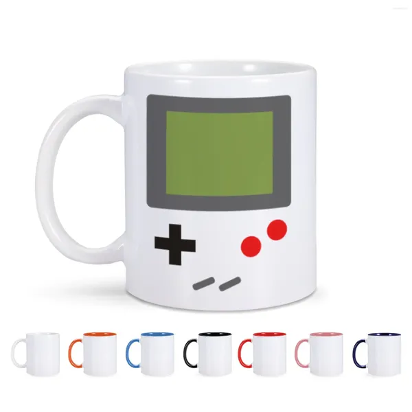 Tazas 1 unid 11 oz divertida consola de juegos taza de café para un amigo compañero de trabajo amante mujeres hombre té leche taza regalos únicos novedad