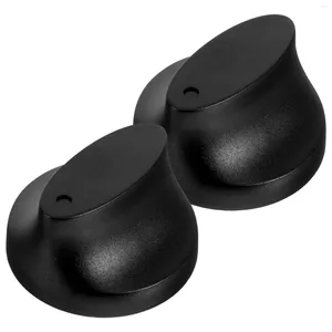 Tasses 2 Pcs Composant Minuterie Pièces Accessoires De Rechange Boutons De Commande Commutateur Rotatif Capuchons En Plastique Universel