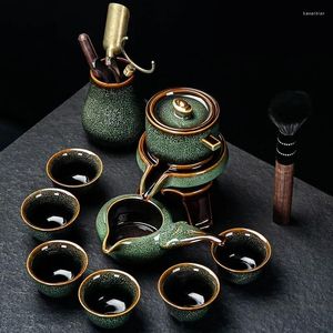 Tasses 2024 Thé à thé chinois Théâtre en porcelaine automatique haut de gamme Voyage