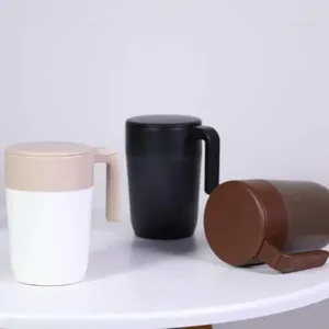 Tasses Tasse à café de bureau de 260 ml avec écran filtrant grande capacité pour la bière au thé diverses boissons