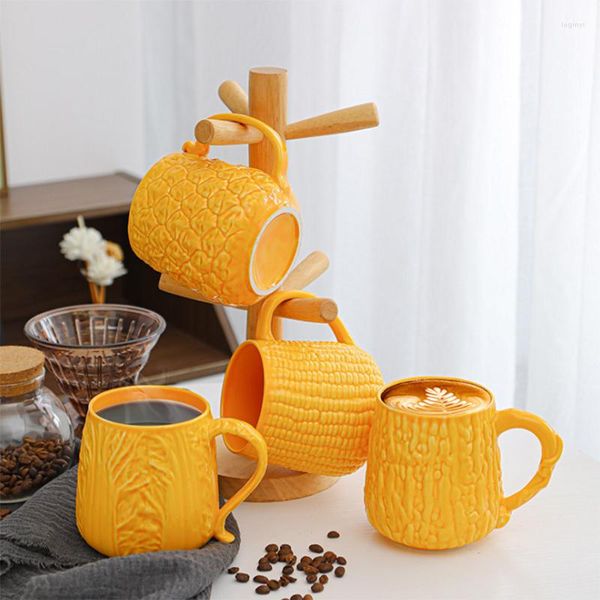 Tazas 3D creativas de cerámica para café, divertidas tazas de dibujos animados, taza maestra personalizada, regalo, Teaware, oficina, taza de té ecológica, agua, Kungfu