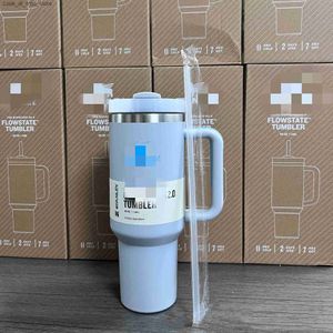 Tasses Gobelet de 40 oz avec tasse de voyage isolée de 40 oz Tasse de bière Tasse de camping en plein air Gobelets isolés sous vide Q240322