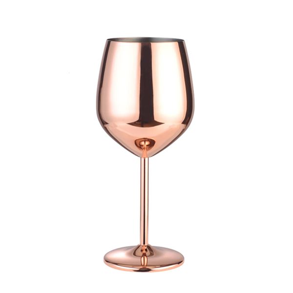 Tasses 500 ml facile à nettoyer Champagne Cocktail el jus verres à vin anniversaire fête cadeau en acier inoxydable gobelet cuisine Drinkware 231218