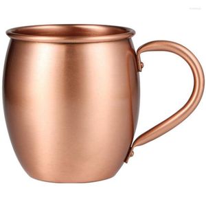Mokken 530 ml Pure Copper Mug Moskou Mule Drum Cup Cocktail Restaurant Bar Cold Drink