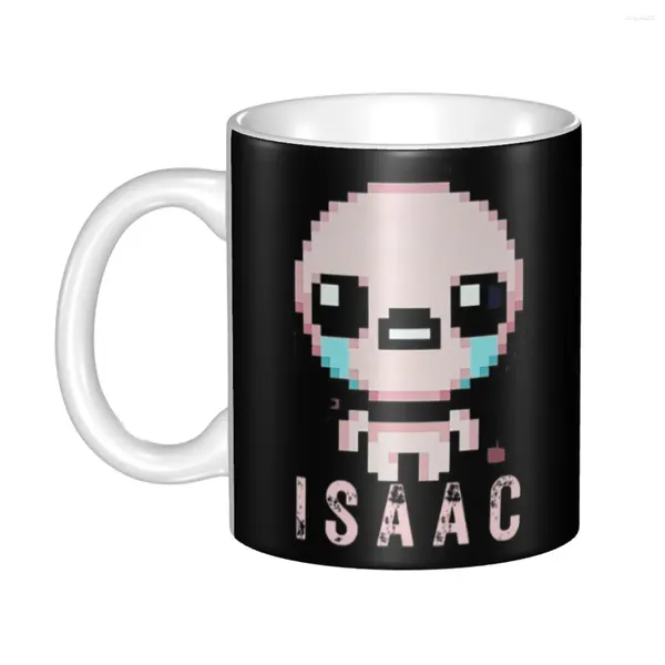 Tazas Juego de dibujos animados de aventura La encuadernación de Isaac Coffee Mug Diy Copa de cerámica personalizada Regalo creativo