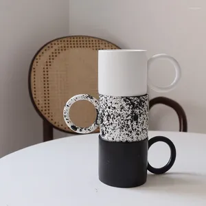 Mokken Esthetische Leuke Mok Espresso Kopjes Reizen Thee Melk Mate Ideeën Handvat Tumbler Grappig Taza De Ceramica Keuken Accessoires