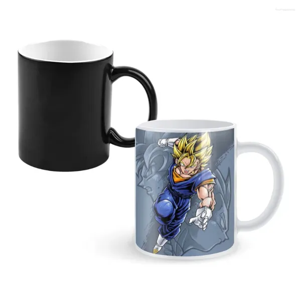 Tasses anime-super-saiyan-créative-vip350mlone pièce café et tasse de couleur créative changement de thé tasse de thé en céramique