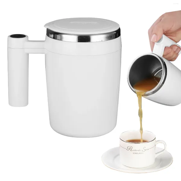 Tazas automáticas Taza de agitación automática Mezcla Café Copa Electric ELECTRO 380 ml recargable para