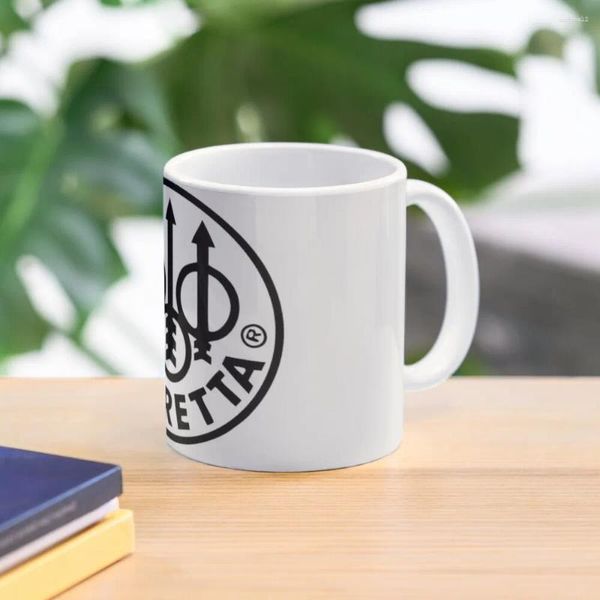 Tazas Beretta Logo Gun Taza de café Taza personalizada