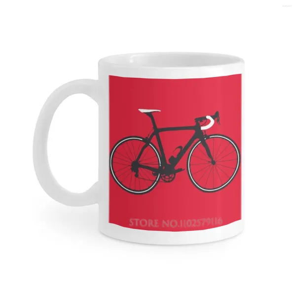 Tasses Bike Art Noir Blanc Tasse Café Tasses À Thé 330Ml 100 Top Le Plus Cool Rétro Vintage Emblème Logo Motif