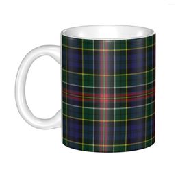 Tasses Black Watch Tartan Moderne Plaid Café DIY Personnalisé Clans D'Écosse Tasse En Céramique Tasse Cadeau Créatif