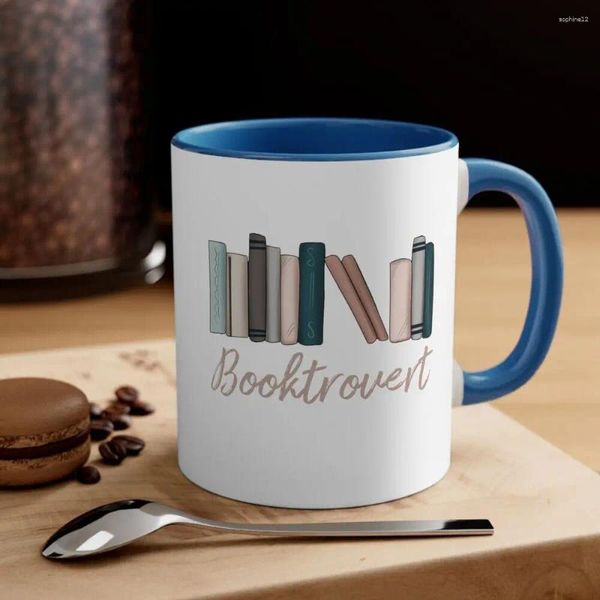 Tasses Booktrovert Coffee Tug Introvert Gift Reading Writer