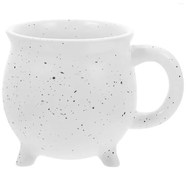 Tasses Céramique Café Chaudron Soupe Bol Halloween Tasse Tasse Sorcière Porcelaine Nouveauté