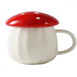 Tasses en céramique café nordique créatif tasse de champignon