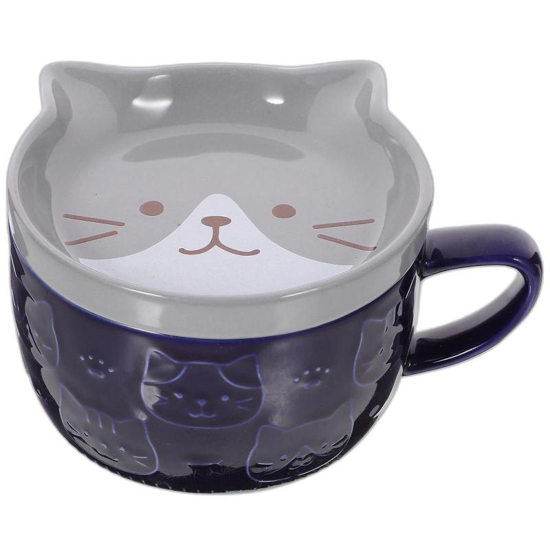 Mugs Ceramic Cup Mug With Lid House Water Household Coffee Breakfast Cups Milk Office
