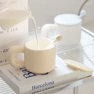 Tasses en céramique Milk tasse de tasse de café simple tasse de tasse de tasses à thé