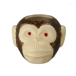 Tasses en céramique singe tête tiki tasse hawaii tasse de cocktail vins super pour boire