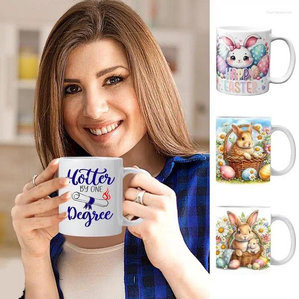 Tasses Tasse En Céramique Mignon Conçu Café Jus Lait Tasse Jolie Printemps Petit Déjeuner Étudiant Enfants Ménage Cuisine Fournitures